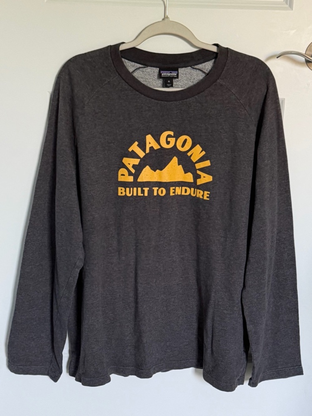 Patagonia Men's Gray Geologers Lightweight Crew Sweatshirt Size XL 39828 - Picture 2 of 16
